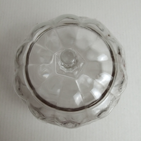 Anchor Glass Pumpkin Candy Jar Clear Glass Holiday Party - Picture 3 of 11